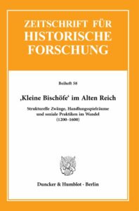 Cover "Kleine Bischöfe im alten Reich"
